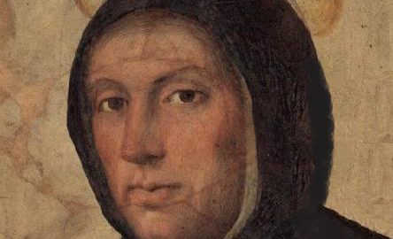 Thomas Aquinas, painted