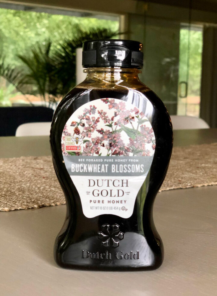 Buckwheat Honey in a Bottle